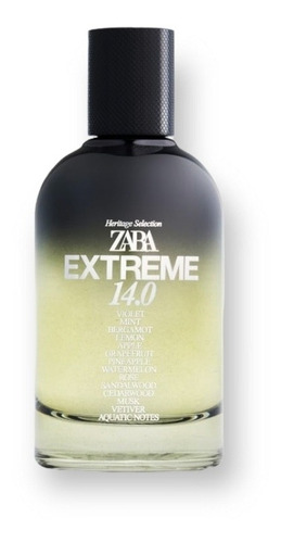 Perfume Zara Extreme 14.0 Edt 100 Ml