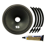 Kit Reparo Midbass Hurricane 8 Pol 300w Rms Mb800 4 Ohms