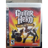 Guitar Hero World Tour Juego Ps3 Físico Multijugador