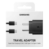 Cargador Samsung Turbo Adapter 25w C Más Cable C Un Metro!!