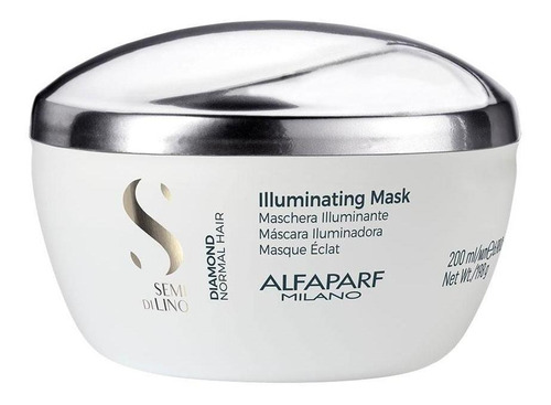 Máscara Alfaparf Semi Di Lino Diamond Illuminating 200 Ml