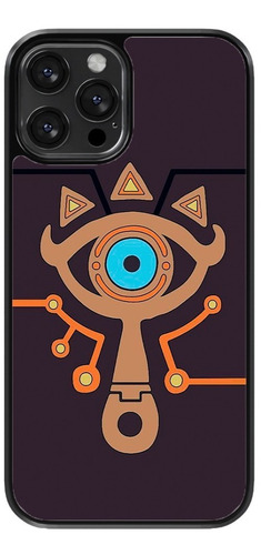 Funda Para Celular Ojo Sheikah Legend Of Zelda Gris Azul