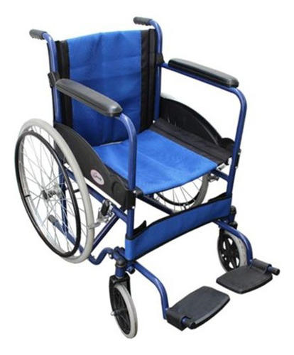 Silla De Ruedas Con Asiento Acojinado Y Recoje Piern Sp7000