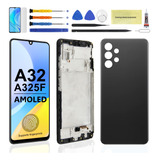 Pantalla Amoled Para Samsung A32 4g Con Marco Y Tapa Trasa