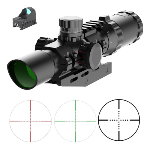 Mira Assault 1-4x28 Telescopica Mini Holografica 20mm Xchwsp