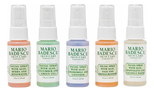 Mario Badescu Incluye 5 Mini Aerosoles Faciales (1.0 Oz)