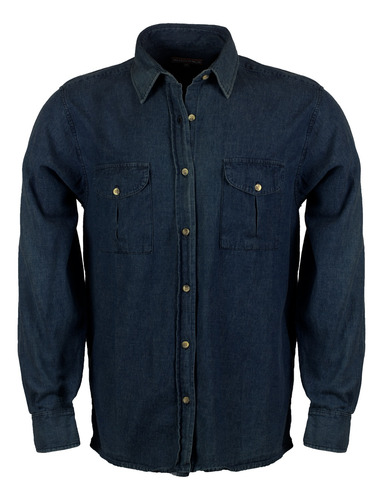 Camisa Jean Cacique Durable - Corte Clásico