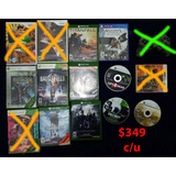 Juegos Xbox 360, Wii, Xbox One, Ps4, Xbox 360, N3ds 349 C/u