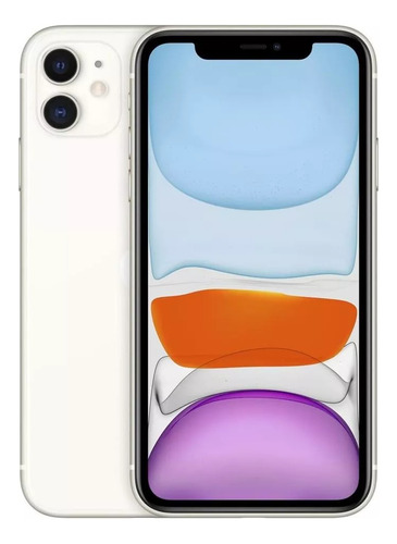 Apple iPhone 11 128 Gb Branco + Carregador Capinha Película