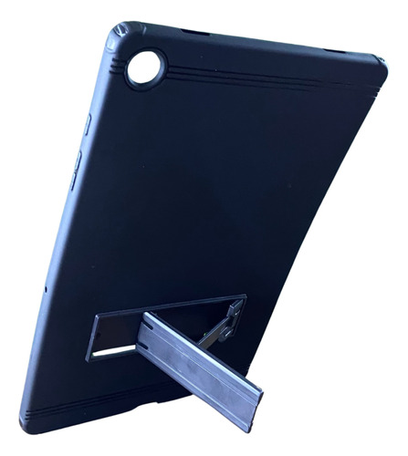 Capinha Silicone Preto Para Samsung Tab A9+ Plus + Película