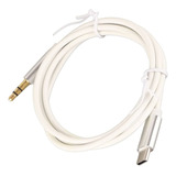 Cable Adaptador Tipo C A Plug 3.5 Stereo 1m Skyway Auricular