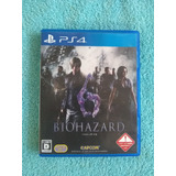 Juegos Ps4 Biohazard 6 Original Japones ( En Castellano )