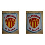 Banderin Grande 40cm Sarmiento Resistencia Chaco