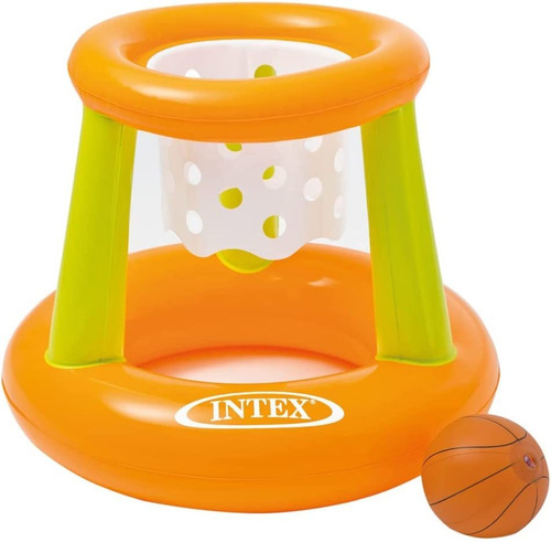 Cesta De Basquete Inflável Flutuante - Intex 58504np