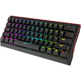 Teclado Mecanico Gamer Marvo Kg962 Rainbow 60% Switch Blue *