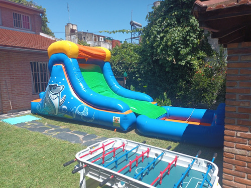 Vendo Tobogán Acuático Con Pileta Y Turbina Incluidas