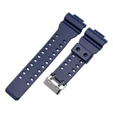 Pulseira Para Casio G-shock Ga-100 Azul Marinho