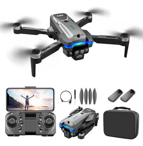 Drone S8s Pro Max Motor Brushless Camera Hd 4k 2 Baterias