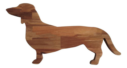 Plato Llano Para Perros Dachshund De 15.7 Pulgadas, Tabla De