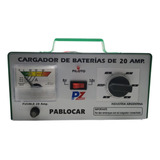Cargador De Bateria 6v 12v Auto Camioneta 20 Amp.  Pablocar