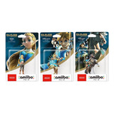 Trio De Amiibo Zelda Breath Of The Wild