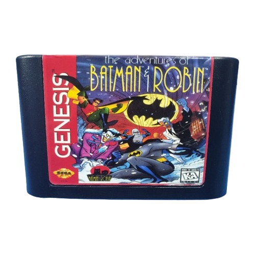 Jogo De Mega Drive, The Afventures Of Batman & Robin, Sega