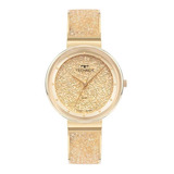 Relógio Technos Feminino 2039eb/1x Bracelete Dourado