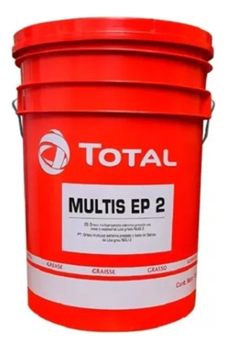 Total Multis Ep 2 Grasa De Litio X 18kg Multis Ep2 18 Kg