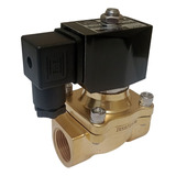 Válvula Solenoide  Latão Gás Vedação Buna N. Dn 1''