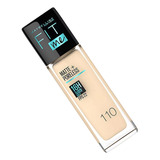 Base De Maquillaje Fit Me Matte Maybelline 110 Porcelain