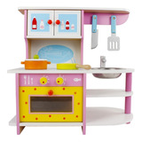 Cocina Cook & Wash Madera - Kidscool