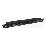 Regua Patch Panel Gigabit Poe 10 Portas Fag