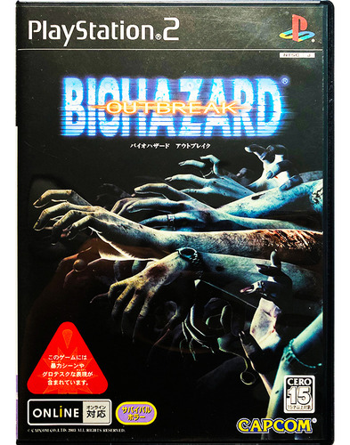 Biohazard Outbreak Japones Ps2 - Resident Evil Playstation 2