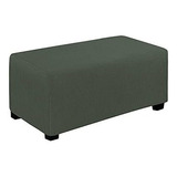 Funda Para Sillon Otomano Easy-going Color Verde Protectora