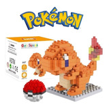 Figura Pokémon - Bloques Armables - Charmander - Pokebola