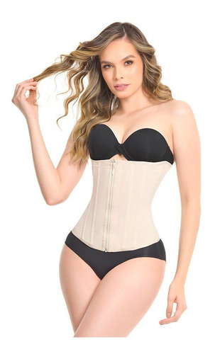 Cinturilla Powernet Con Cierre Bella Michell 1024 Beige