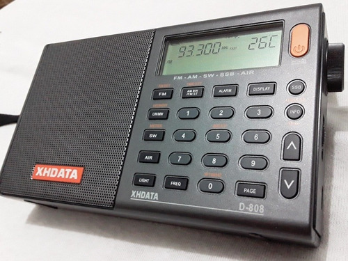 Radio Xhdata D-808 Am Fm Sw Air / Ñ É Sony Tecsun Degen 