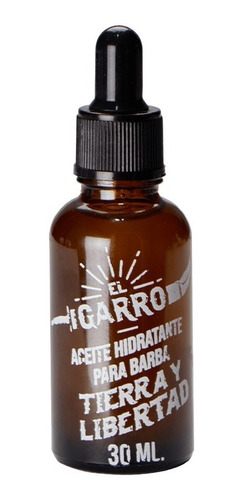 Aceite Hidratante Para Barba Tierra Y Libertad El Garro