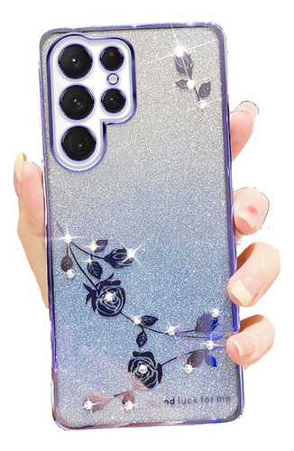 Funda Para Samsung Galaxy Brillo Brillante Carcasa Cute