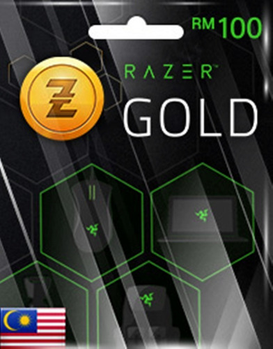 Cartão Razer Gold Malasia 100 Rm - Entrega Digital