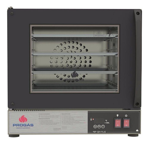 Forno Turbo Elétrico Progás Fast Oven Plus Preto 220v