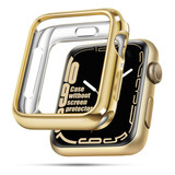 Funda Protectora Iwatch Series 1 2 3 4 5 6 7 8 Gold 42mm