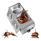 Máquina De Fusión De Chocolate Electrica Doble