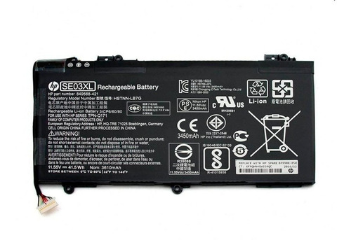 Bateria Original Hp Se03xl Seo3xl Hstnn-lb7g Hstnn-ub6z