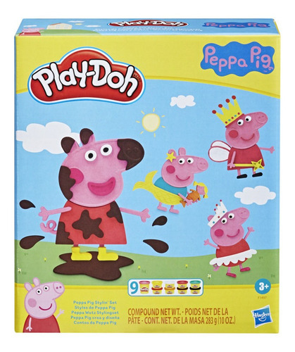 Masas Y Plastilinas Play-doh Size Creation Peppa Pig Color Multicolor