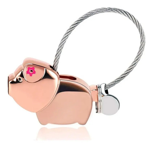 Llavero Magnético Con Diseño De Cerdito, Regalo Para Pareja | Meses sin interés