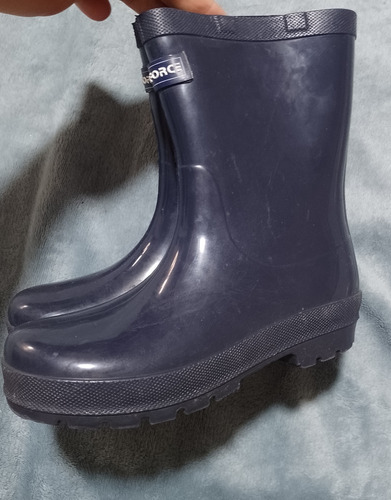 Botas De Niño/a Para  Lluvia Talle 30 Medida Plantilla 21 Cm