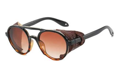 2x1 Lente Sol Sp Modelo Steampunk Acetato 100% Filtro Uv!!