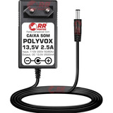 Fonte Dc 13,5v Para Caixa De Som Amplificada Bazuka Polyvox