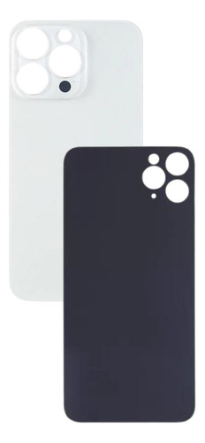 Tapa Trasera Vidrio Compatible Con iPhone 14 Pro Max Logo